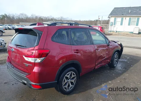 2020 Subaru Forester Premium из США, поврежденный, VIN JF2SKAGCXLH410031
